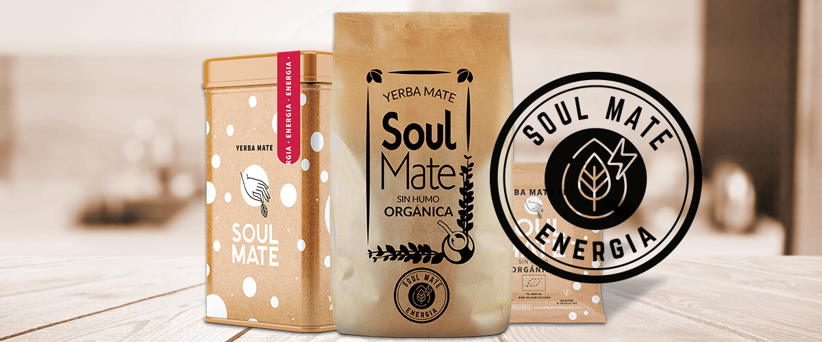 Soul Mate Energia is the most energizing yerba mate tea with organic certificate.