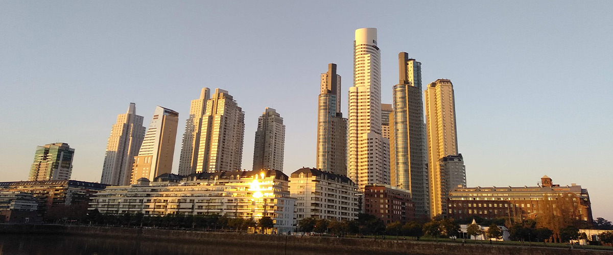 yerba mate argentina buenos aires skyline