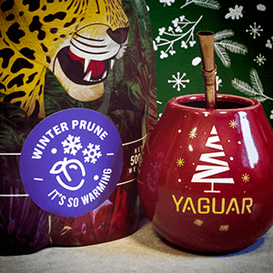 Yaguar Winter Prune - tè al mate che profuma di Natale! 