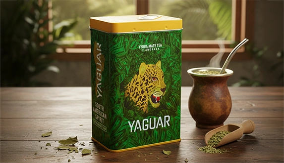 Yerba mate Yaguar - il classico brasiliano in forma moderna