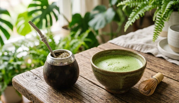 Yerba mate vs matcha: quale scegliere? Un confronto tra proprietà, sapore ed effetti