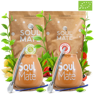 Set Yerba Soul Mate Bombilla Mate Cup per due persone