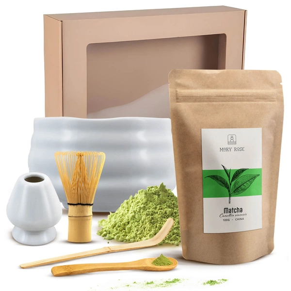 Set regalo per la preparazione del tè Matcha