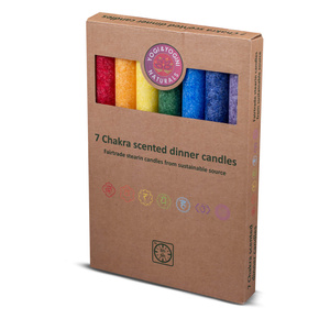 Candele alte profumate (grandi) - Sette Chakra