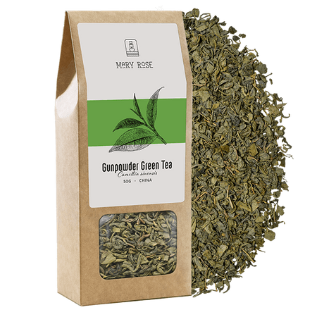 Mary Rose - Tè verde Gunpowder - 50 g