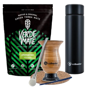 Yerba Mate Chimarrao set 500g calabash thermos