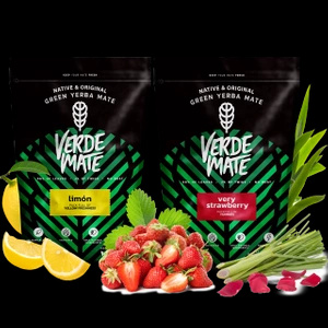 Yerba Verde Mate Limon Very Strawberry fruttato 1kg