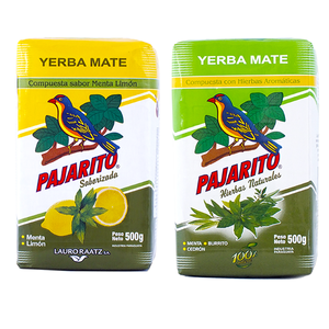 Pajarito Menta Limon + Con Hierbas 2x500g