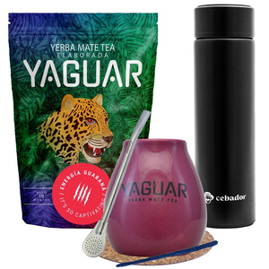 Set di thermos Yerba Mate Yaguar Energia Guarana