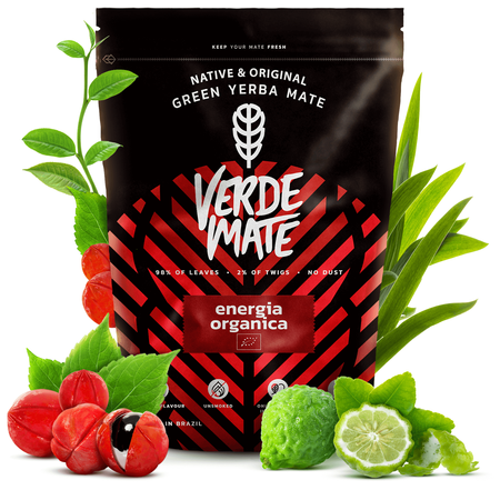 Yerba Verde Mate Verde Organica Energia 0,5 kg