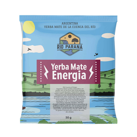 Set PER DUE di Yerba Mate Energia Zucca di mate Bombilla