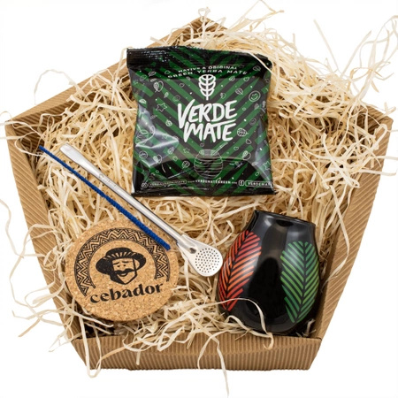 Verde Mate starter yerba mate set regalo 50g