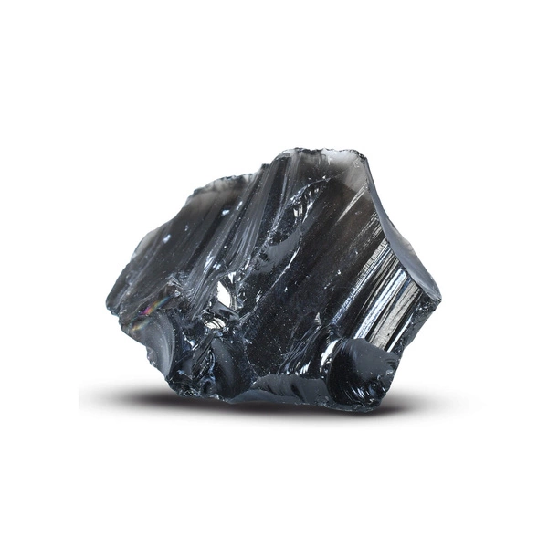 Ossidiana nera (pietra grezza) 1 pz.