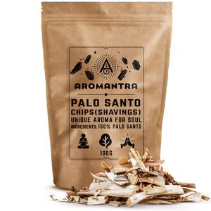 Set di trucioli di palo santo premium, bruciatore di incenso e carboni di incenso