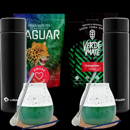 Set di Yerba Mate per due + Thermos