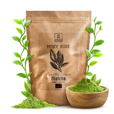 Mary Rose – Tè verde Matcha giapponese (BIO) 200 g