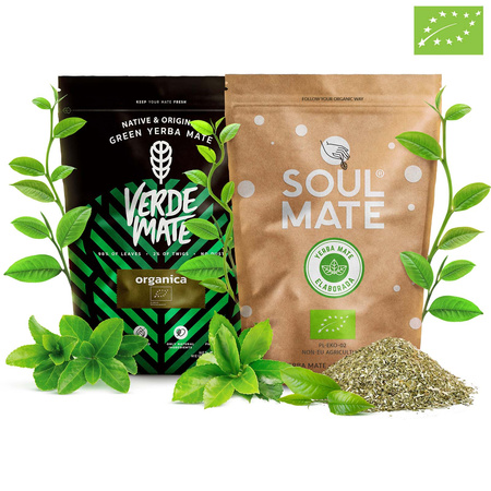 Verde Mate Green Organica 500g + Soul Mate Organica 500g (1kg)