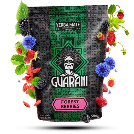 Yerba Mate Guarani Frutta Calabash Set 2x500g