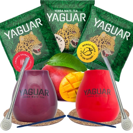 Set di Yerba Mate per coppie Frutto di Yaguar