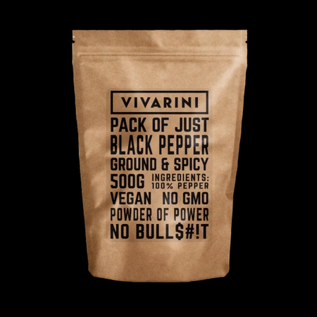 Vivarini – Pepe nero (macinato) 0,5 kg