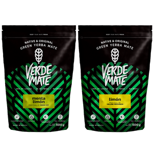 Verde Mate Verde Limon 500g + Verde Mate Verde Menta Limon 500g