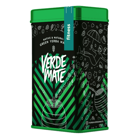 Yerbera Verde Mate Green Fitness 0,5 kg 500 g - Tè yerba mate brasiliano con frutta ed erbe aromatiche