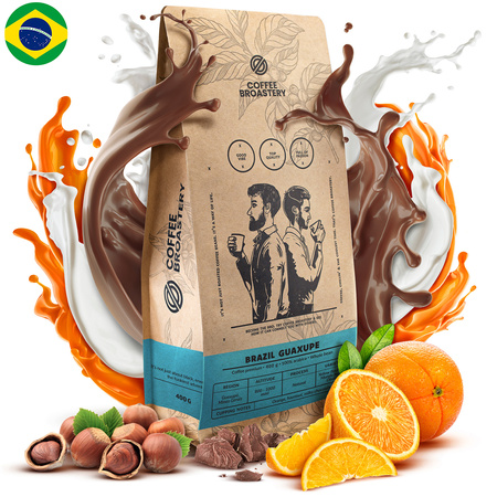 Coffee Broastery - Caffè in grani interi Brazil Guaxupe Premium 400g