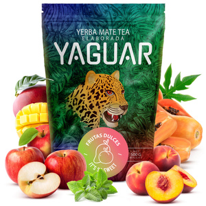 Yerba Mate Yaguar Set di frutta 3x500g 1,5kg