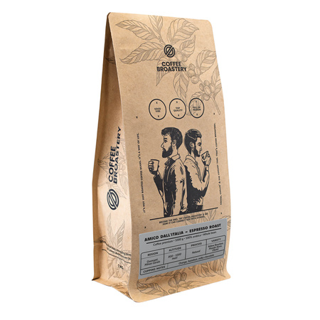 Coffee Broastery - Caffè in grani interi Amico dall'Italia Espresso Roast 1kg