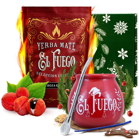 Set regalo di Yerba Mate El Fuego Energia 0,5kg