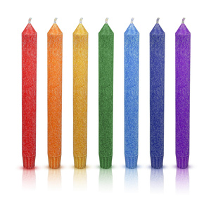 Candele alte profumate - Sette Chakra