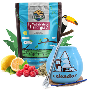 Set invernale iniziale di Yerba Mate Rio Parana 500g