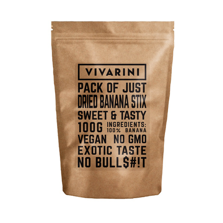 Vivarini – Banane essiccati 100 g