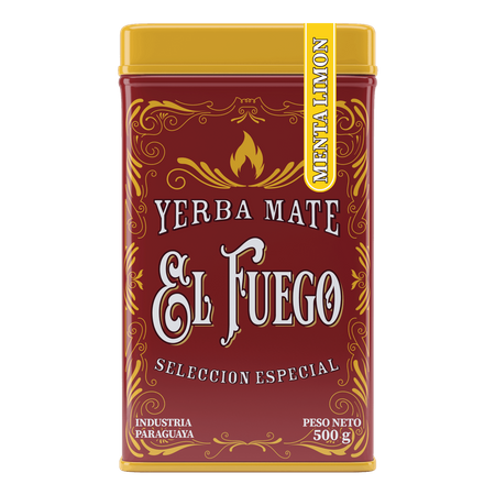 Yerbera - Lattina + El Fuego Menta Limon 0,5 kg 