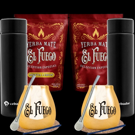 Set di Yerba Mate per due + Thermos