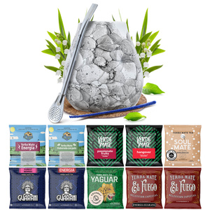 Set di campioni di Yerba Mate 10x50g 500g + accessori