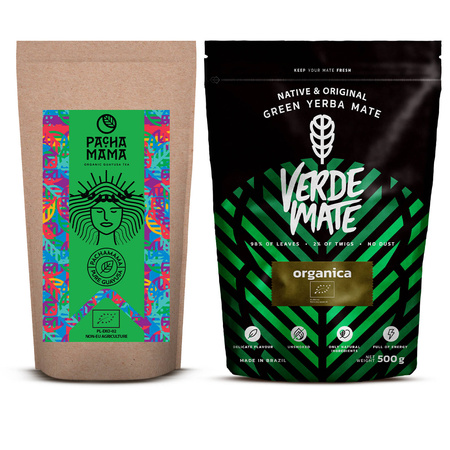 Set: Yerba Mate + Guayusa Pachamama 2x500g