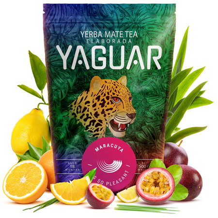 Yerba Mate Yaguar Set di frutta 3x500g 1,5kg