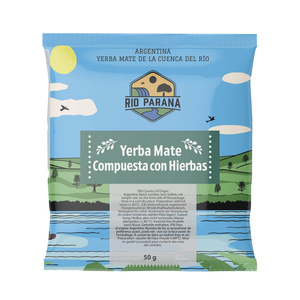 Set PER DUE di Yerba Mate Rio Parana Zucca di mate Bombilla