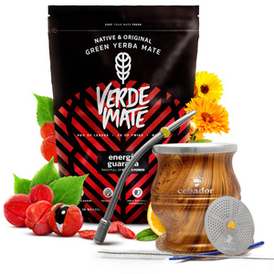 Set di Yerba Verde Mate Energia 0,5kg + TermoColador