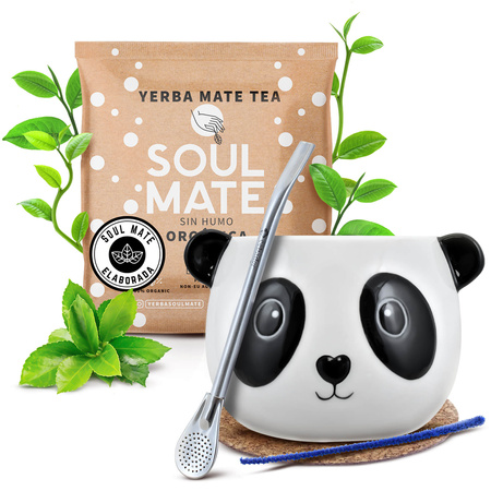 Set di Yerba Mate 50g Tazza di mate + Bombilla