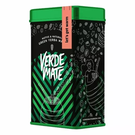 Yerbera - Lattina + Verde Mate Verde Scaldiamoci 0,5 kg 