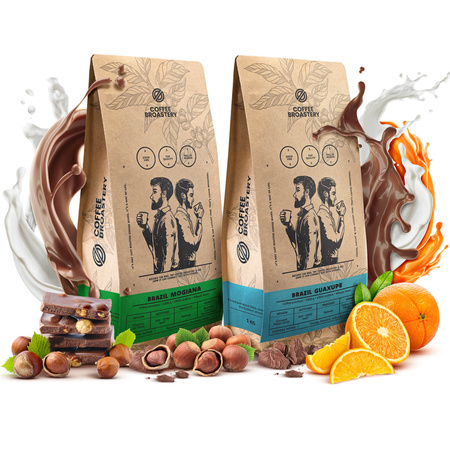 Set di Coffee Broastery Brazil Guaxupe + Brazil Mogiana 2x1kg (2kg)