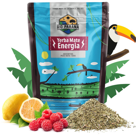 Set di Yerba Mate Rio Parana Energia Elaborada 2x500g + accessori