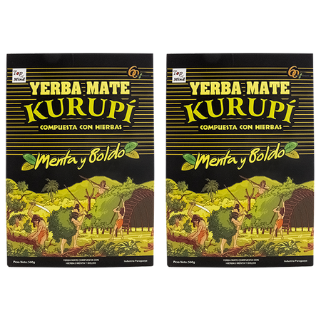 Kurupi Compuesta Especial Menta Boldo 2x500g