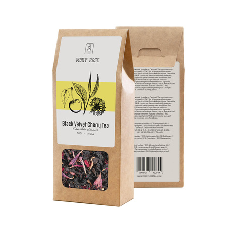 Mary Rose – Tè Black Velvet Cherry – 50 g