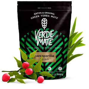 Set regalo di Yerba Verde Mate Sarsaparilla 0,5kg 