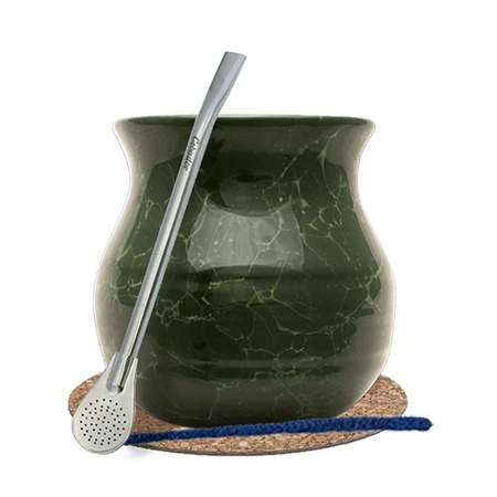 Set iniziale Yerba Mate Mate Cup Gourd + Bombilla