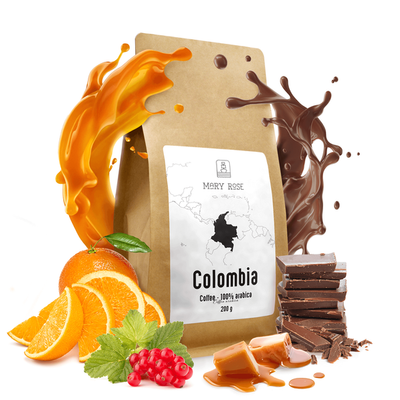 Mary Rose - Caffè in grani interi Colombia Medellin premium 200g