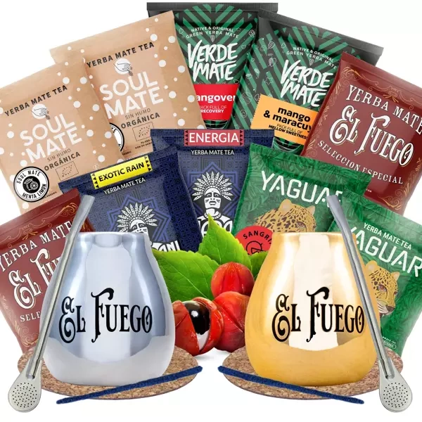 Yerba Mate starter kit tanti tipi per le coppie